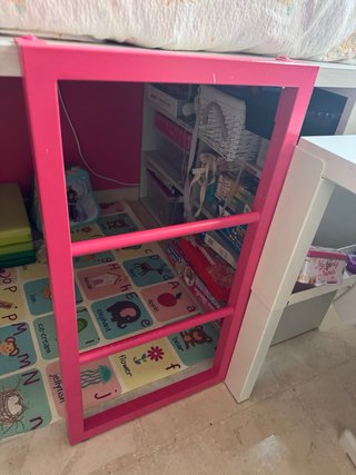 Habitación infantil castillo rosa