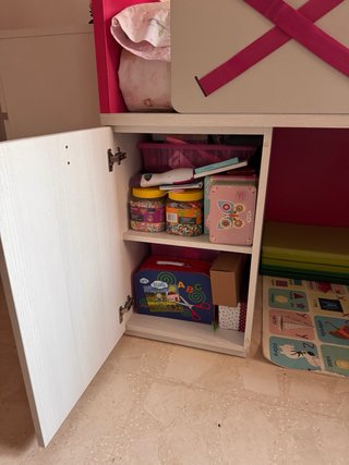 Habitación infantil castillo rosa