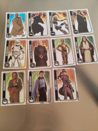 Cartas Star Wars: Colección Personajes