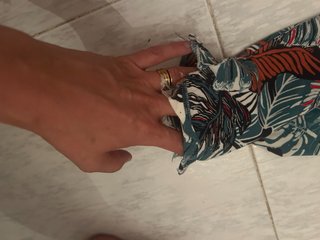 Mono verano estampado hojas talla 36