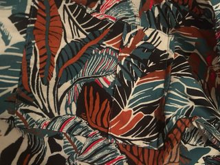 Mono verano estampado hojas talla 36