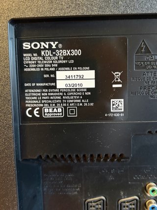 Televisor Sony Bravia 32’ Negro