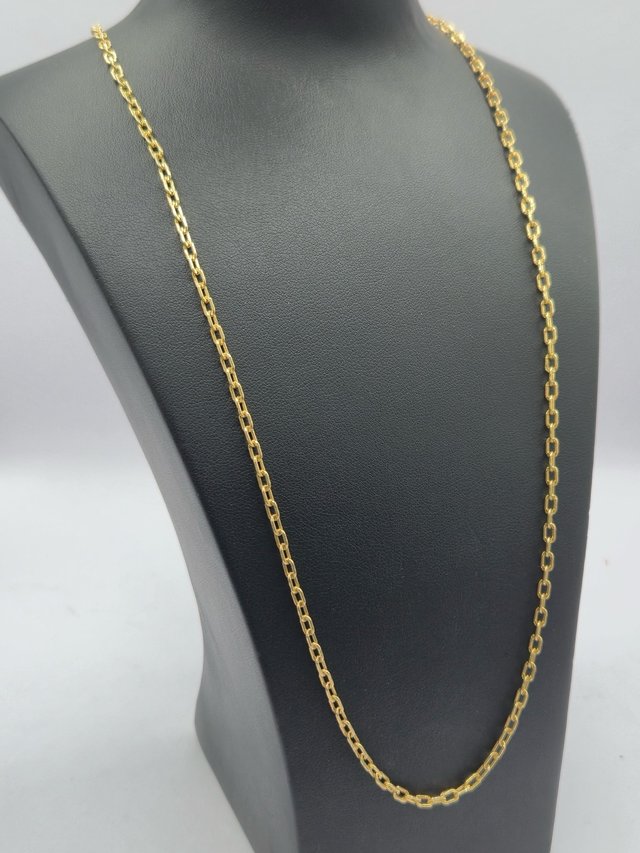 Cadena Forzada Oro 18k 61cm