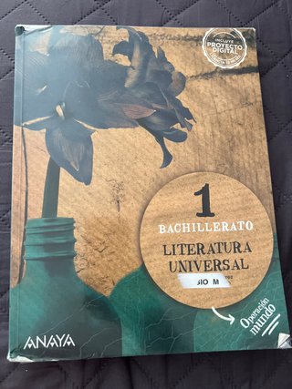 Literatura Universal, 1 Bachillerato