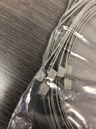 Cable de plastico