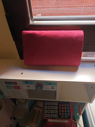Bolso de fiesta rosa