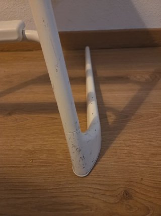 Silla alta Ikea Langur blanca
