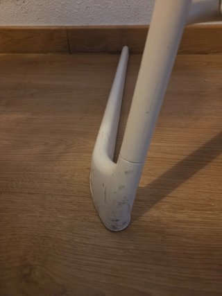 Silla alta Ikea Langur blanca