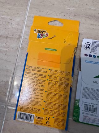 3 Cajas Lápices Colorear BIC Carioca