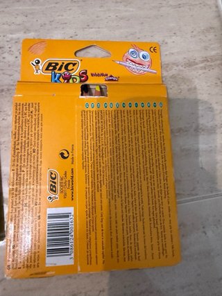 3 Cajas Lápices Colorear BIC Carioca