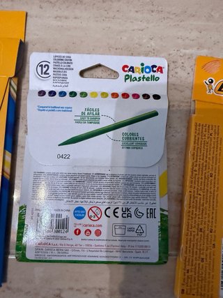 3 Cajas Lápices Colorear BIC Carioca