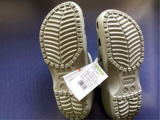 Crocs Talla 43-44 Verde Oliva