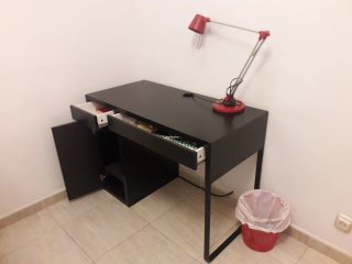 Pack escritorio, silla y estantería + regalos