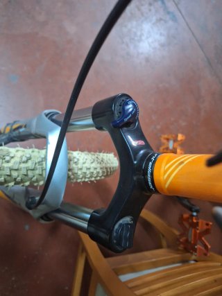 Bicicleta MTB Naranja