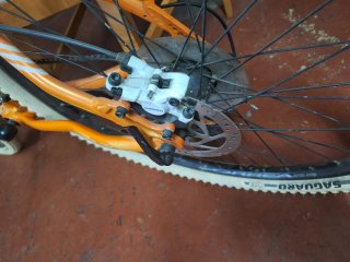 Bicicleta MTB Naranja