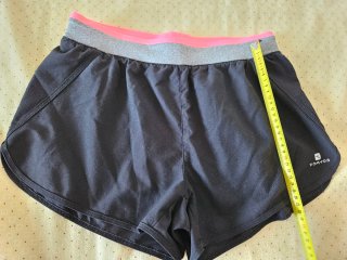 Shorts deportivos mujer. Talla pequeña