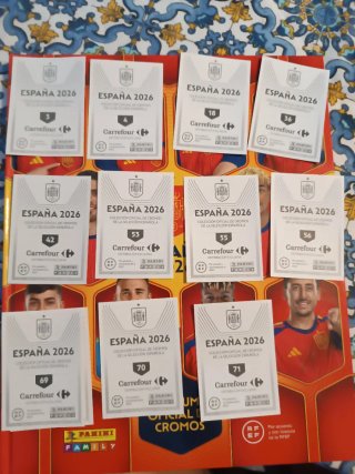 Colección Cromos España 2026