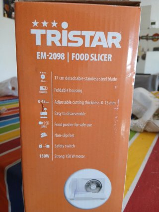 Cortador de alimentos Tristar EM-2098