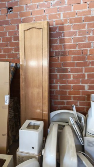 Puertas de armario de madera nueva
