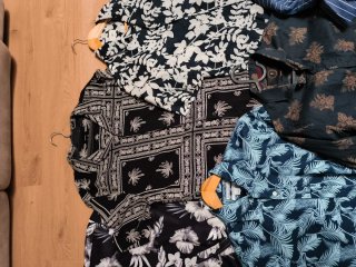 Lote 6 Camisas Hawaianas