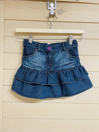 Minifalda vaquera niña 5 años