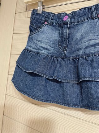 Minifalda vaquera niña 5 años