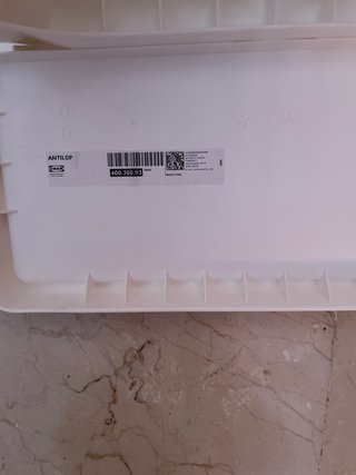 Trona de bebé Ikea blanca