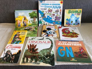 Libros en italianos para niños