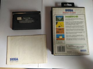Mercs Sega Master System Caja y Manual