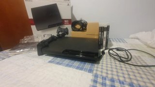 Consola PS3 160GB Negra + 4 Juegos