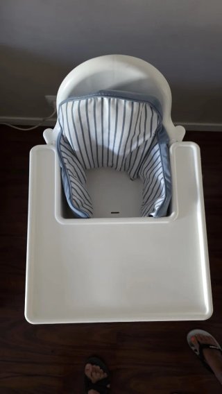 Trona IKEA blanca