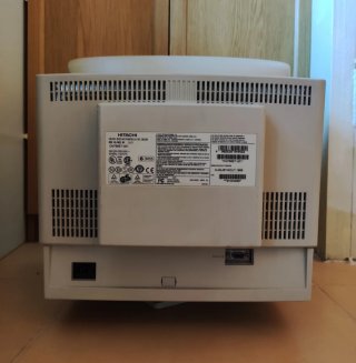 Monitor CRT Hitachi CM766ET Beige