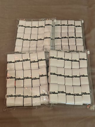 Pack 60 Empuñaduras Wilson Tenis/Pádel nuevas