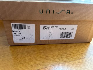 Sandalias Unisa Piel Tacón Ancho Talla 38