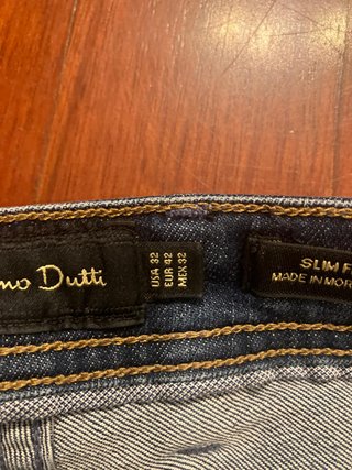 Massimo Dutti Vaqueros Talla 32