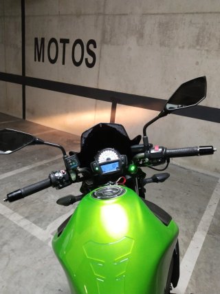 Kawasaki ER6n ABS A2 Verde/Negro