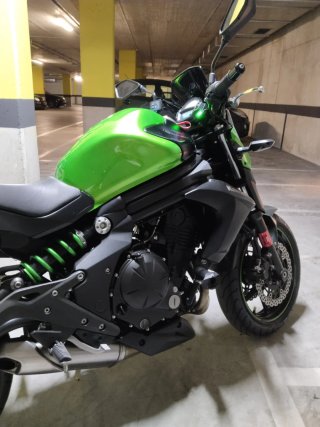 Kawasaki ER6n ABS A2 Verde/Negro