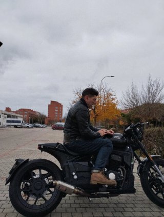 Moto Leonart Pilder 125 Negra