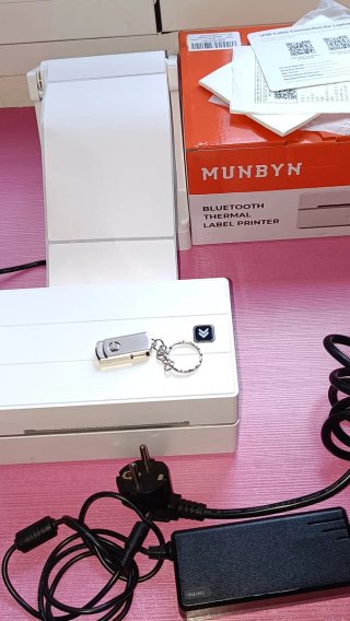 Impresora Térmica MUNBYN + Soporte