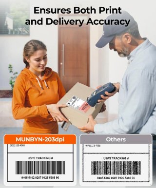 Impresora Térmica MUNBYN + Soporte