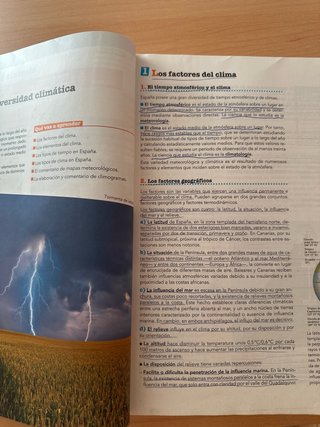 Geografía, 2 Bachillerato