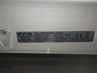 Lavavajillas Mini Evvo Dtrip