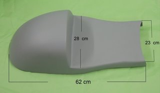 Colín Café Racer con Base de Asiento