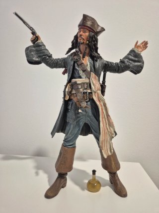Figura Jack Sparrow Neca 2006 Realista