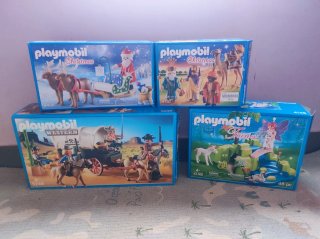 Lote cajas Playmobil gratis