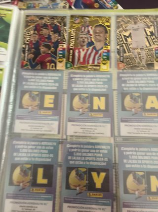 ¡NEGOCIABLE! Álbum Adrenalyn 2024-25 Casi Completo