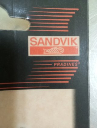 Hoja de recambio Sandvik Pradines R114V