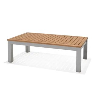 Conjunto de jardín en aluminio y madera Bergamo