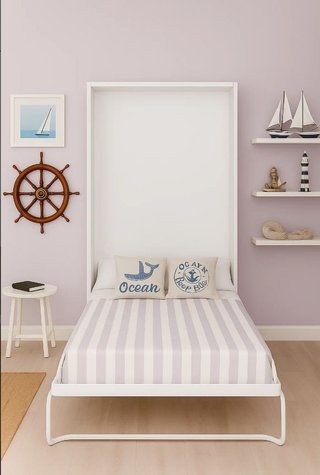 CAMA ABATIBLE VERTICAL 105X190 NOVA.