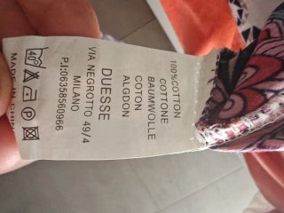 Vestito estivo lungo fantasia